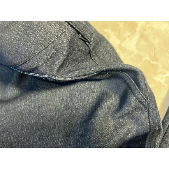 Centre Ville paris worn once ankle zip pants back pockets and front faux size 4 - Picture 5 of 8